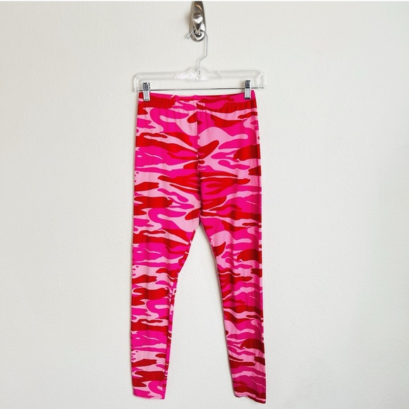 Fashion Nova Pants - Fashion Nova Pink Basic Camouflage Leggings